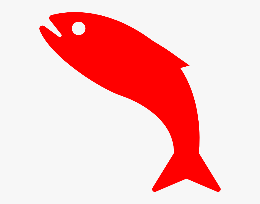 Red Clip Art At - Red Fish Clip Art, HD Png Download