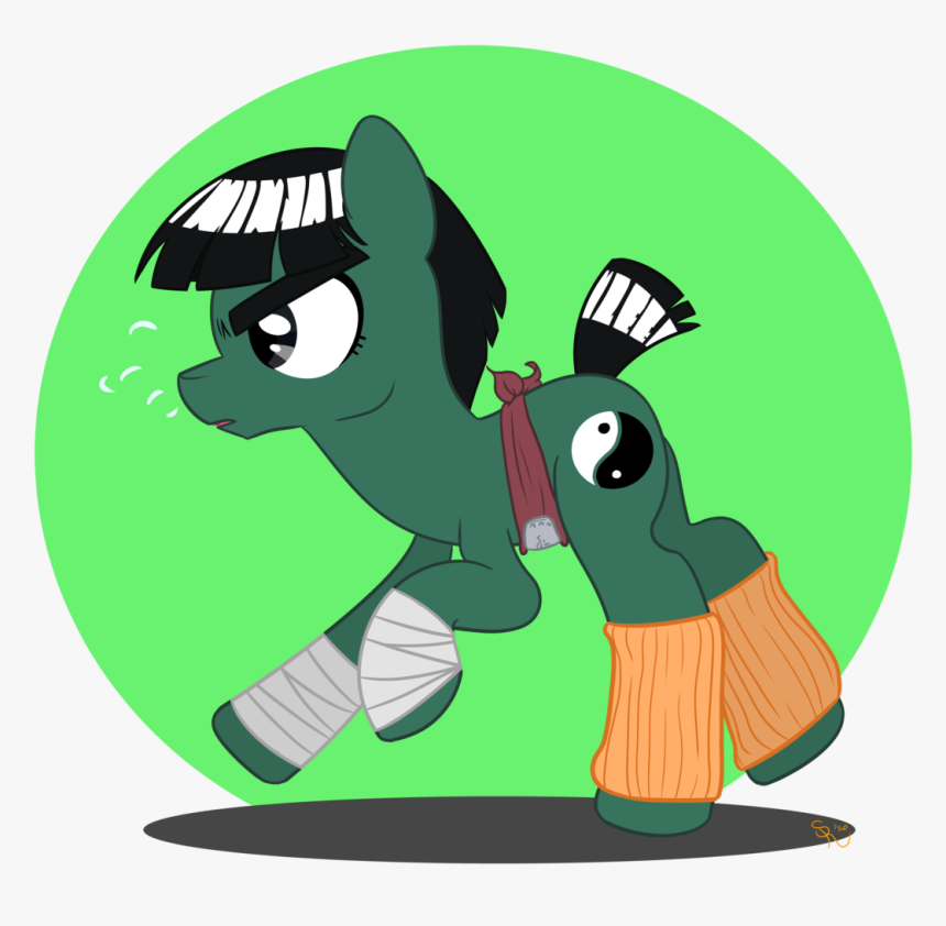 Silver-fox17, Naruto, Ponified, Rock Lee, Safe, Solo - Rock Lee Pony, HD Png Download