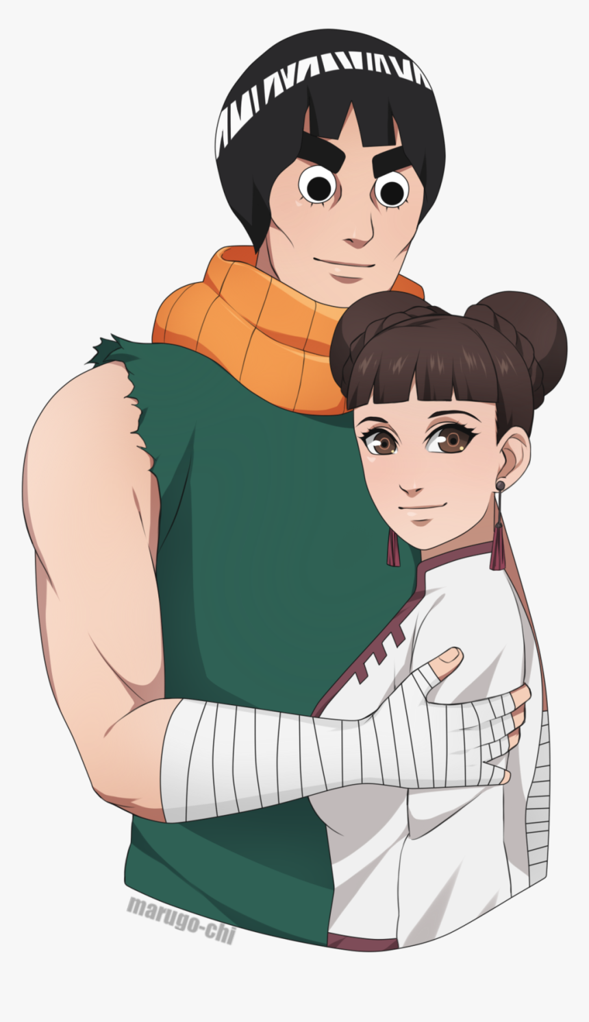 Rock Lee Wife - Cartoon, HD Png Download