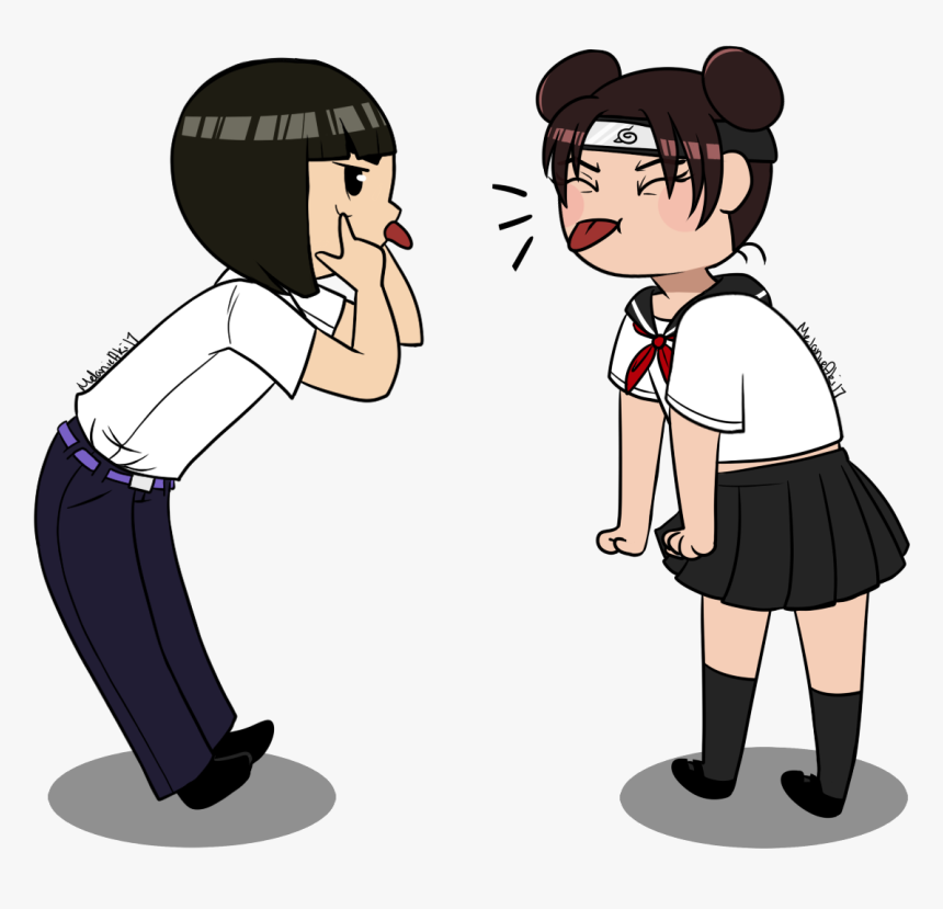 Naruto High School Uniform Tenten, HD Png Download