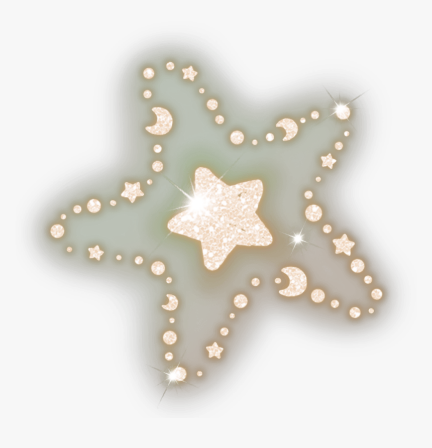 #star #stars #sparkling #shiny #glowing #cute #twinkling - Pearl, HD Png Download