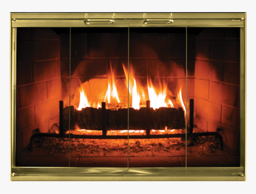 Brick Fireplace Png - Fireplace, Transparent Png