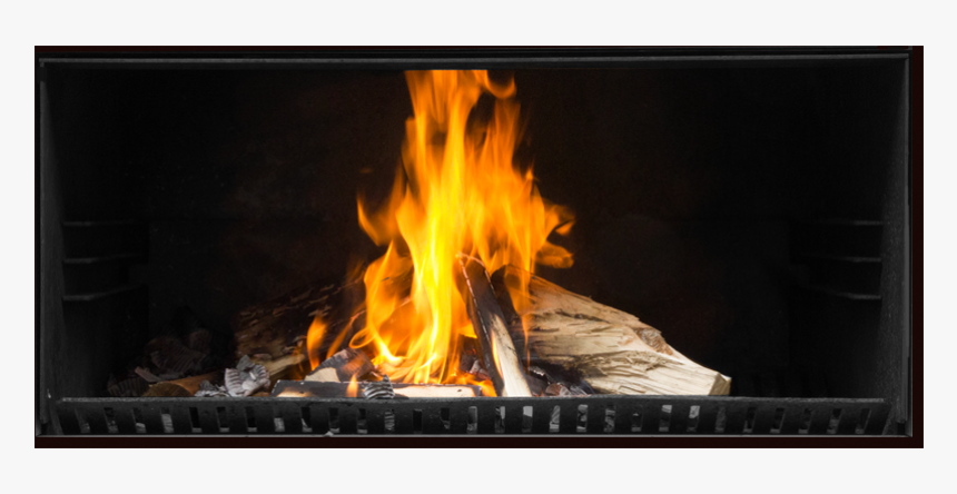 Wood Fire Png - Hearth, Transparent Png