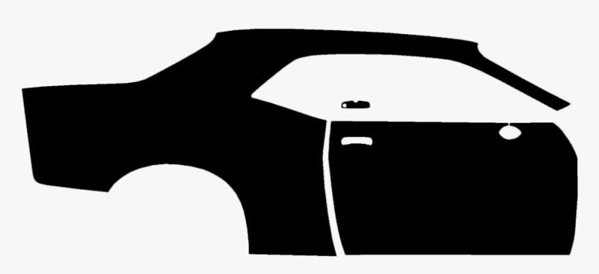 2019 Dodge Challenger R/t Srt 3m Pro Series Clear Bra, HD Png Download