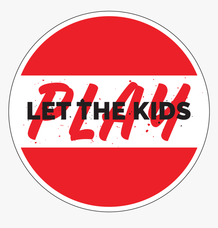 Let The Kids Play Knob Sticker - Circle, HD Png Download