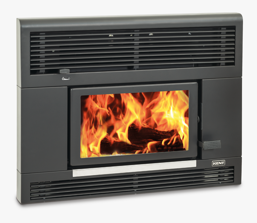 Kent Logfire Ii Inbuilt Wood Fire - Hearth, HD Png Download