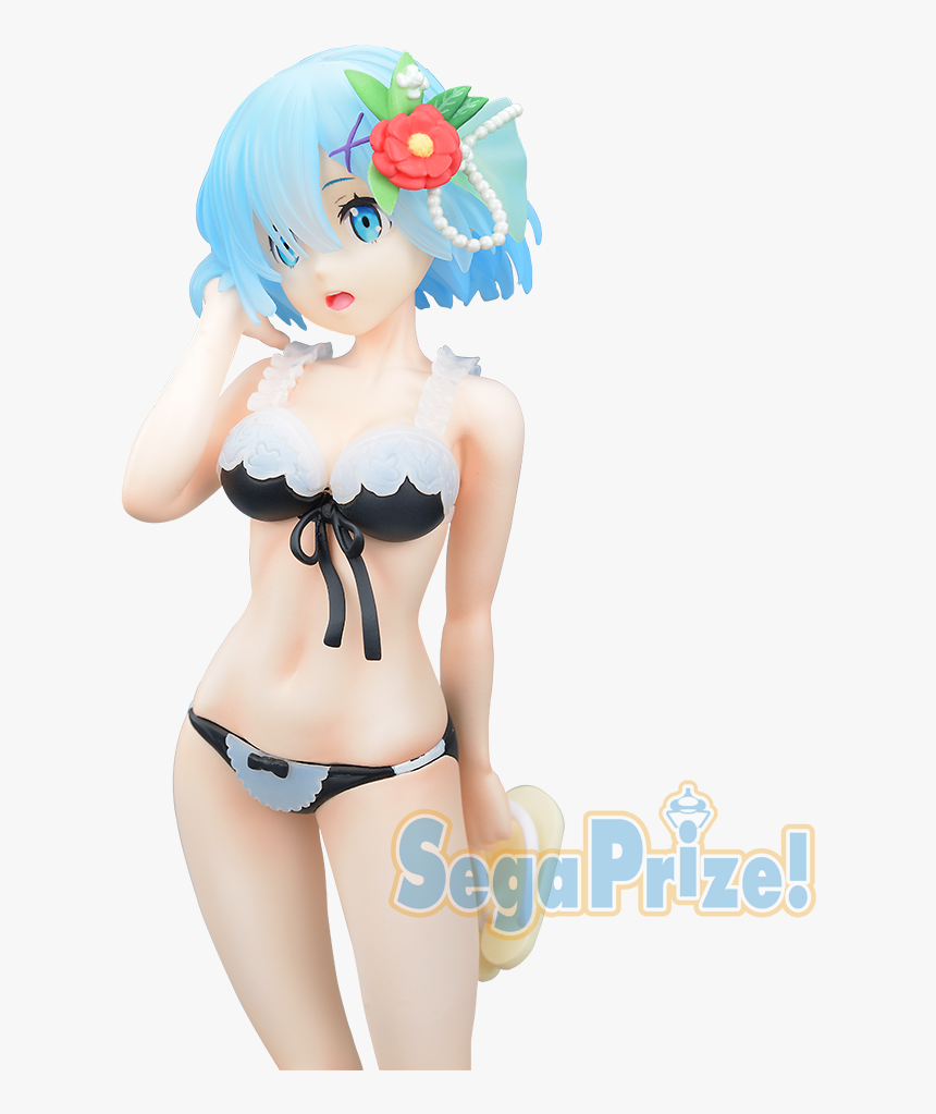 Sega Re Zero Rem Limited Premium Figure Summer Summer - Summer Beach Figure Rem, HD Png Download
