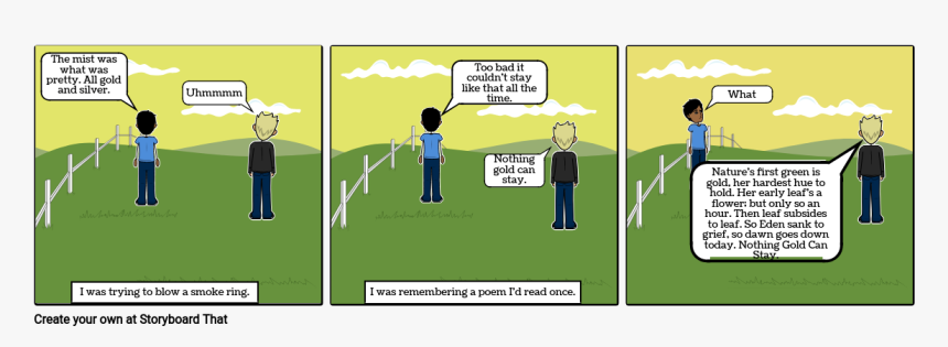 Outsiders Nothing Gold Can Stay, HD Png Download