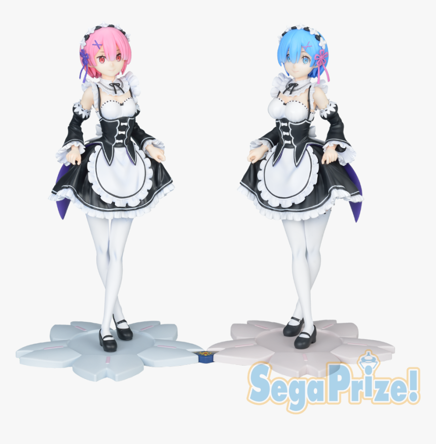 Sega Re Zero Starting Life In Another World Anime Curtsey - Rem Curtsey Figure, HD Png Download