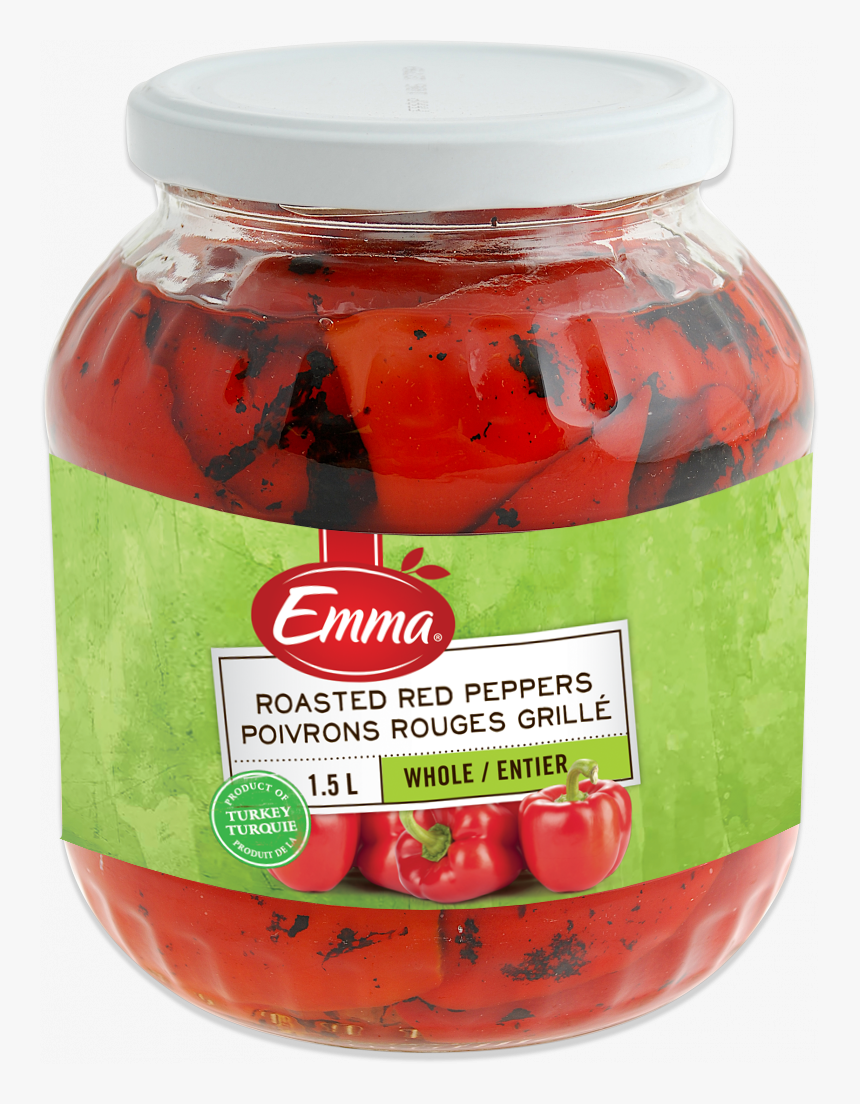 Packaging For Emma Roasted Red Peppers - Sliced Roasted Peppers, HD Png Download