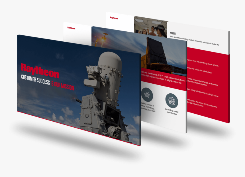 Raytheon Powerpoint Deck - Graphic Design, HD Png Download