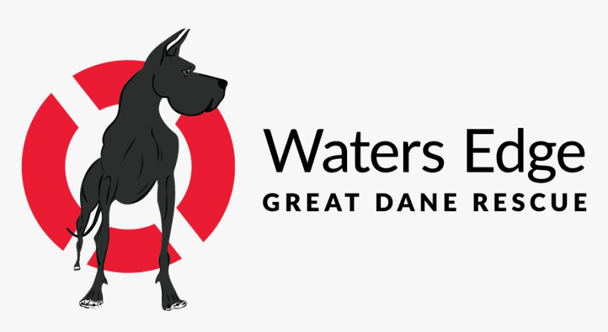 Waters Edge Great Dane Rescue, HD Png Download