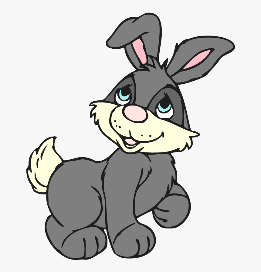 Free Little Bunny For Easter Very Cute - Cartoon, HD Png Download
