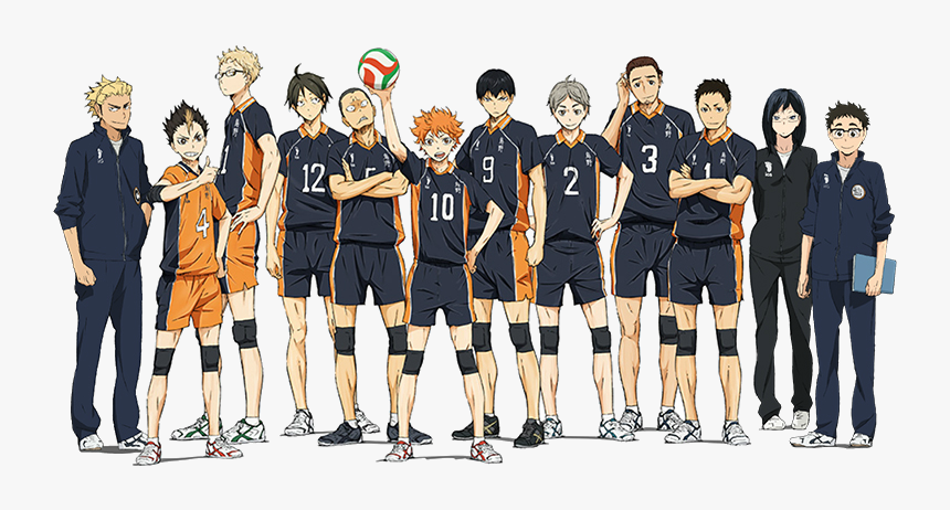 Haikyu Cast, HD Png Download