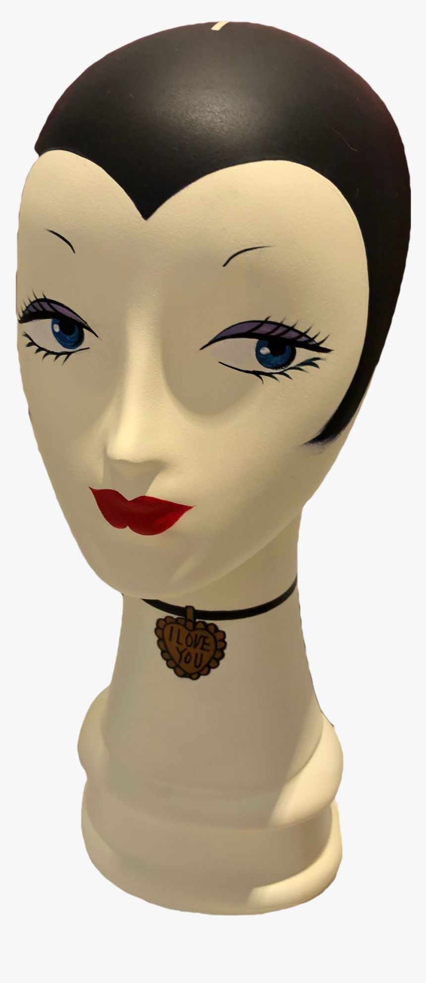 #mannequin #head #woman #retro #vintage #face #1930s - Bust, HD Png Download