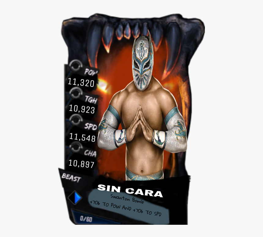 Transparent Sin Cara Png - Peyton Royce Wwe Supercard, Png Download