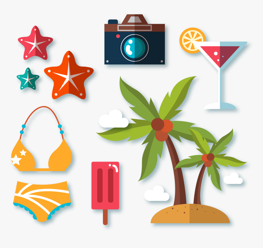 Banner Royalty Free Bikini Clipart Coconut, HD Png Download