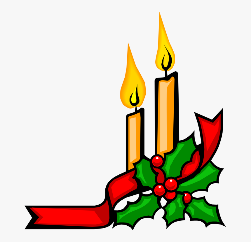 Plant,flora,leaf - Christmas Candle Animation, HD Png Download