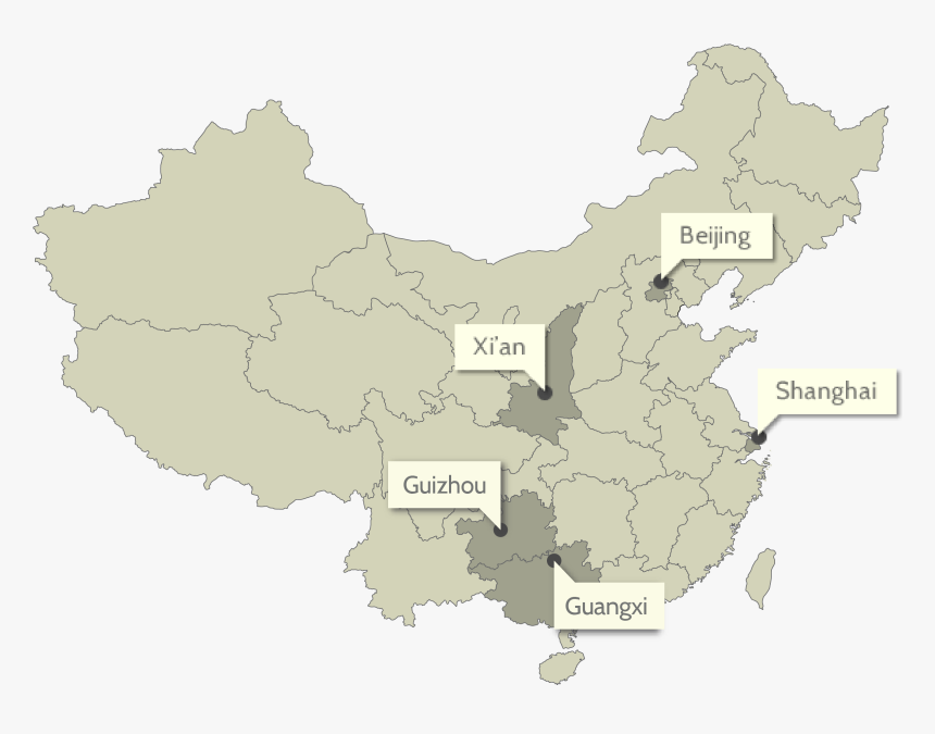 China Map, HD Png Download