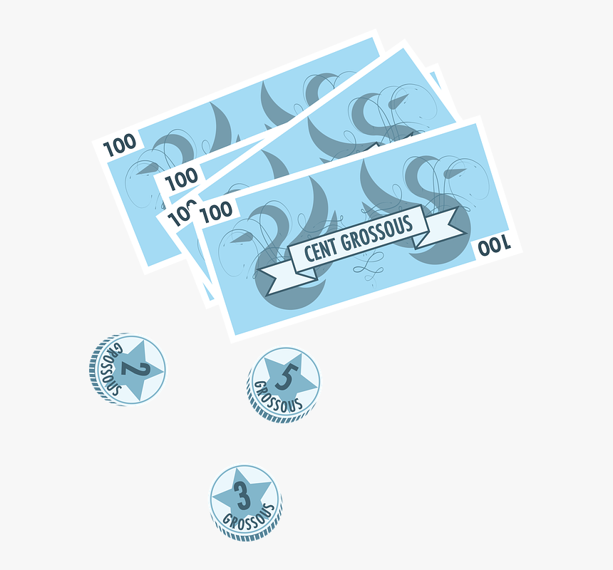 Money, Bill, Cash, Bank, Banknote - Graphic Design, HD Png Download