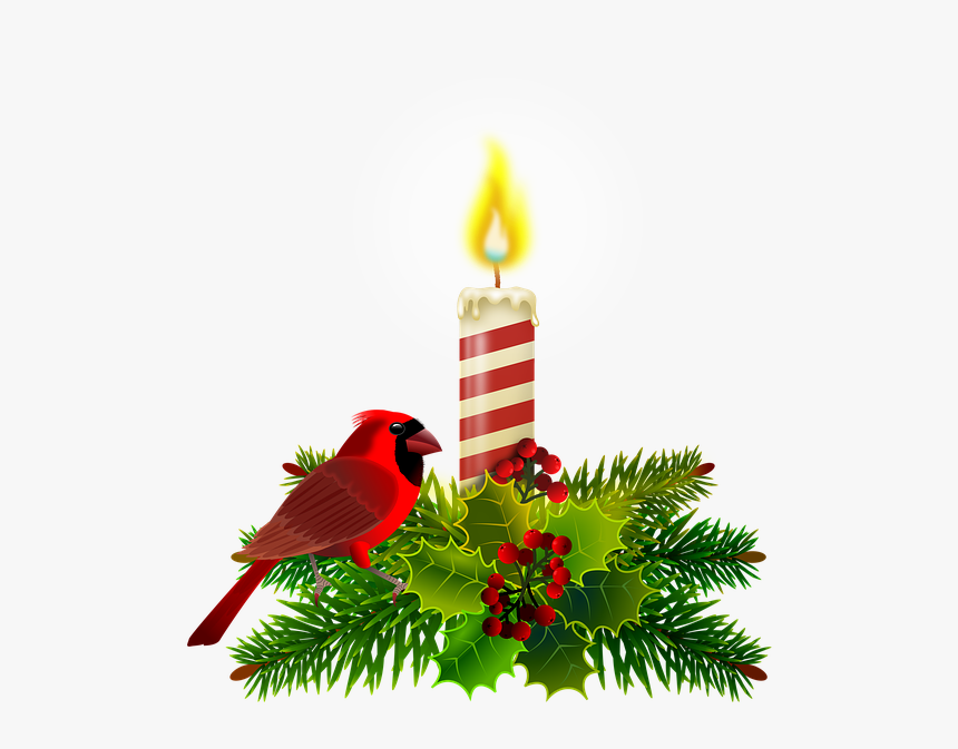 Transparent Christmas Candle Png - Santa Nostalgia Christmas Postais De Natal, Png Download