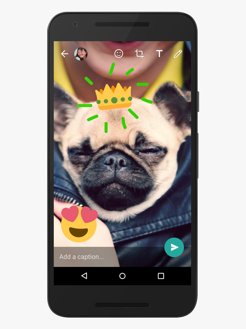 Whatsapp Camera Features - Instagram Stories Draw, HD Png Download