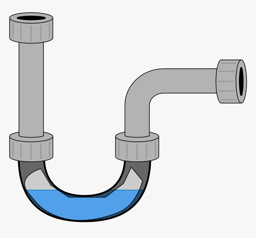 Plumbing Clipart Sewage - Drain Trap, HD Png Download