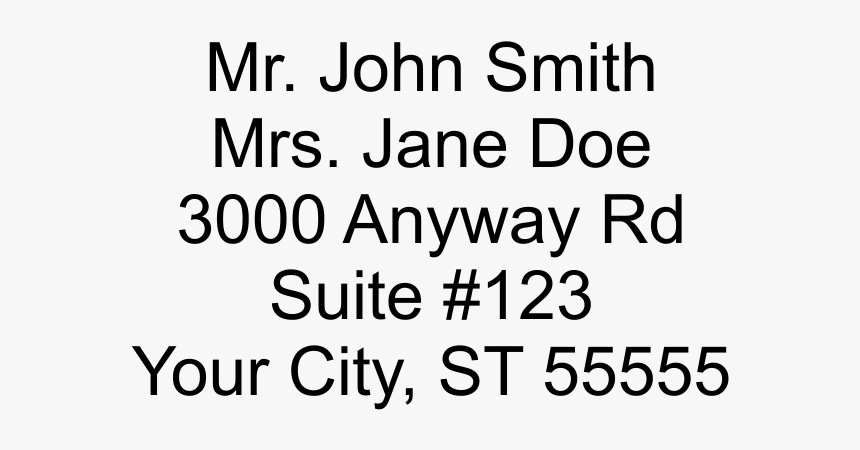 5 Line Stamp 
title 5 Line Stamp - Address Stamp Png, Transparent Png