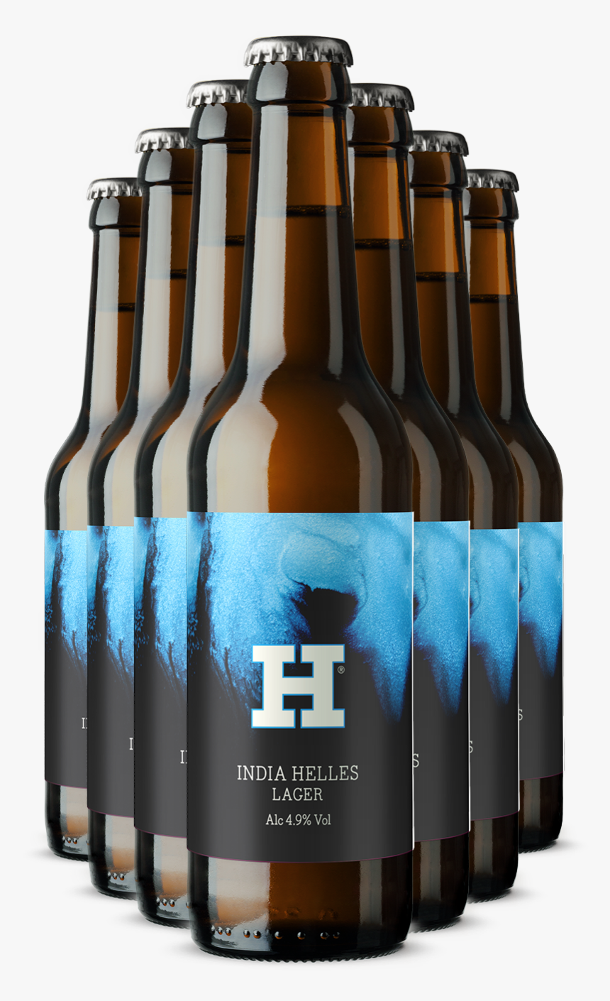 India Helles Lager 6 Pack - Beer Bottle, HD Png Download