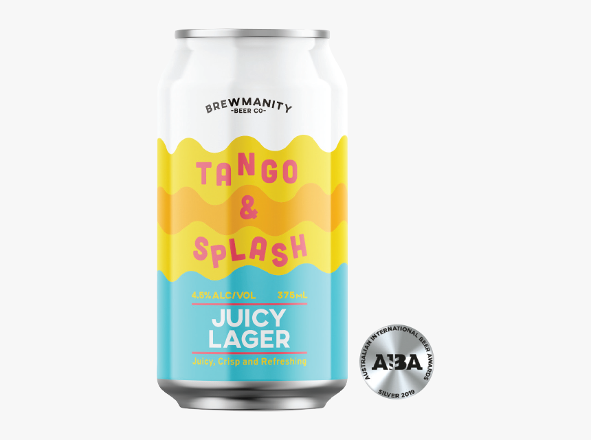 Brewmanity Tango & Splash Juicy Lager - Caffeinated Drink, HD Png Download