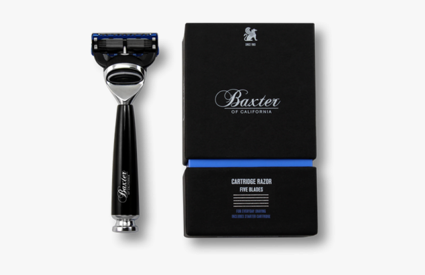 Baxter Of California Five-blade Cartridge Razor - Razor, HD Png Download
