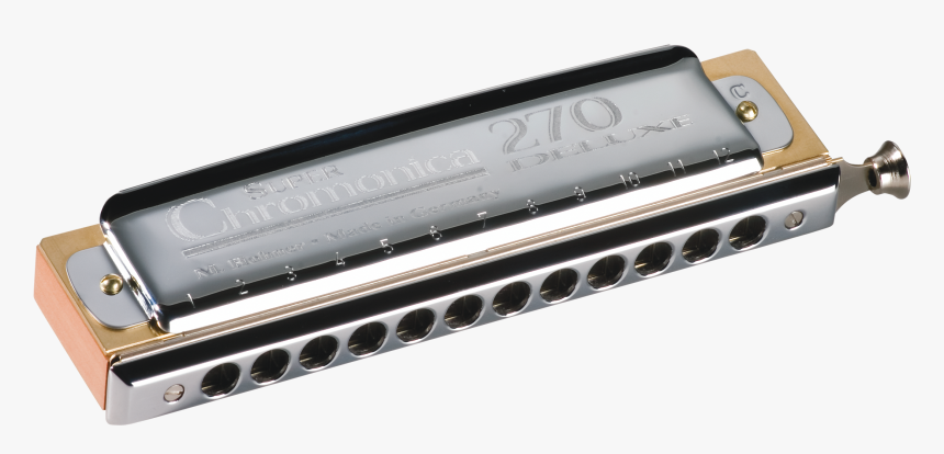 Hohner Chromatic Harmonica Super Chromonica 270 Deluxe - Hohner Super Chromonica 270 Deluxe, HD Png Download