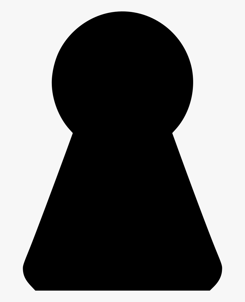 Transparent Key Silhouette Png, Png Download