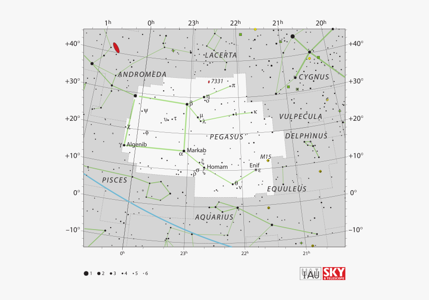 Pegasus Homam M15 Mayas Planetary Location Estimated - Canes Venatici Constellation, HD Png Download