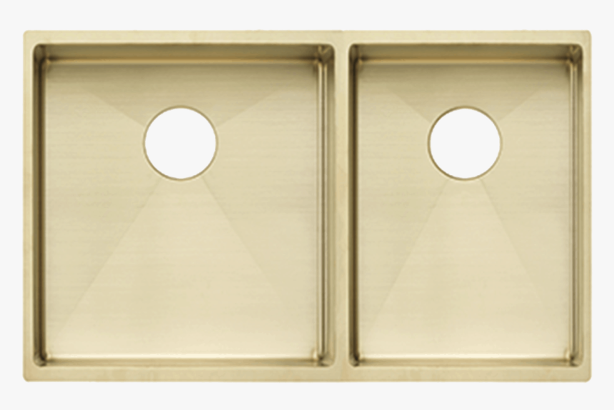 Vita Double Brass Sink With Wastes - Sink, HD Png Download