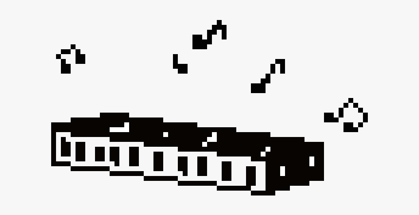 Harmonica Pixel Art, HD Png Download