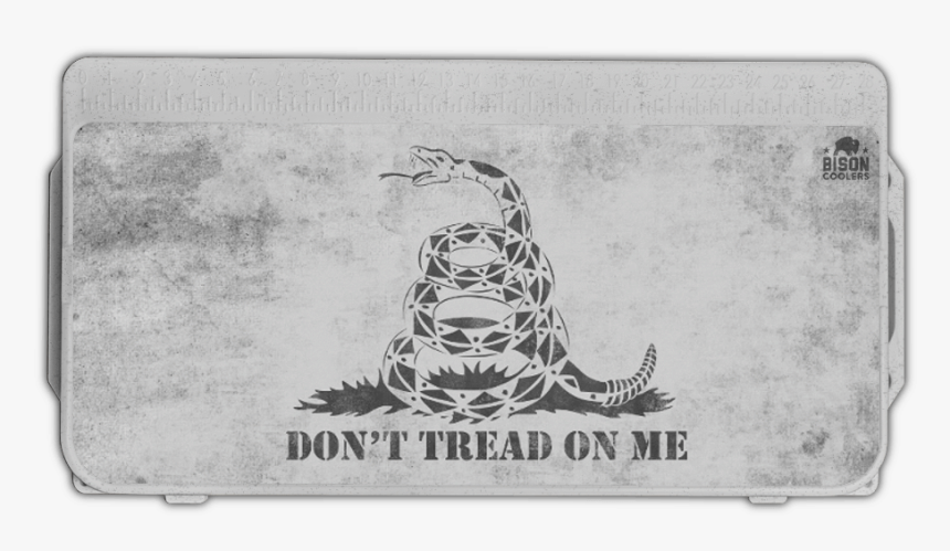Don T Tread On Me Cooler Accessories - Dont Tread On Me Stencil, HD Png Download