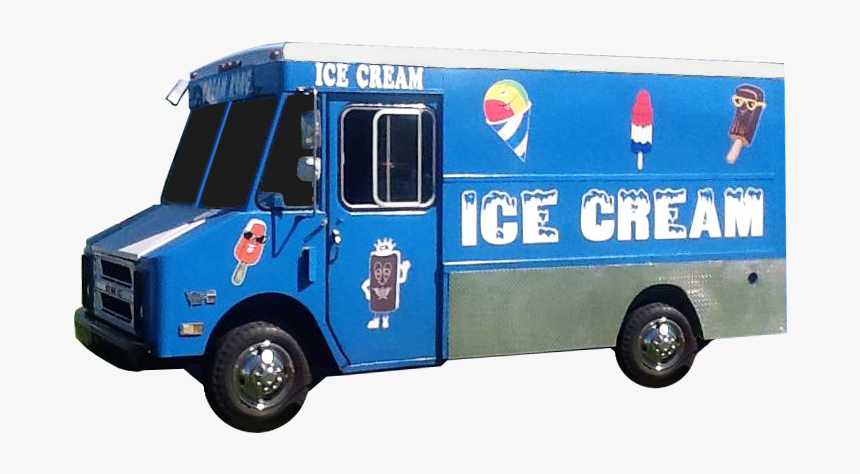 Cream King Ice Cream Truck - Ice Cream Truck Png, Transparent Png