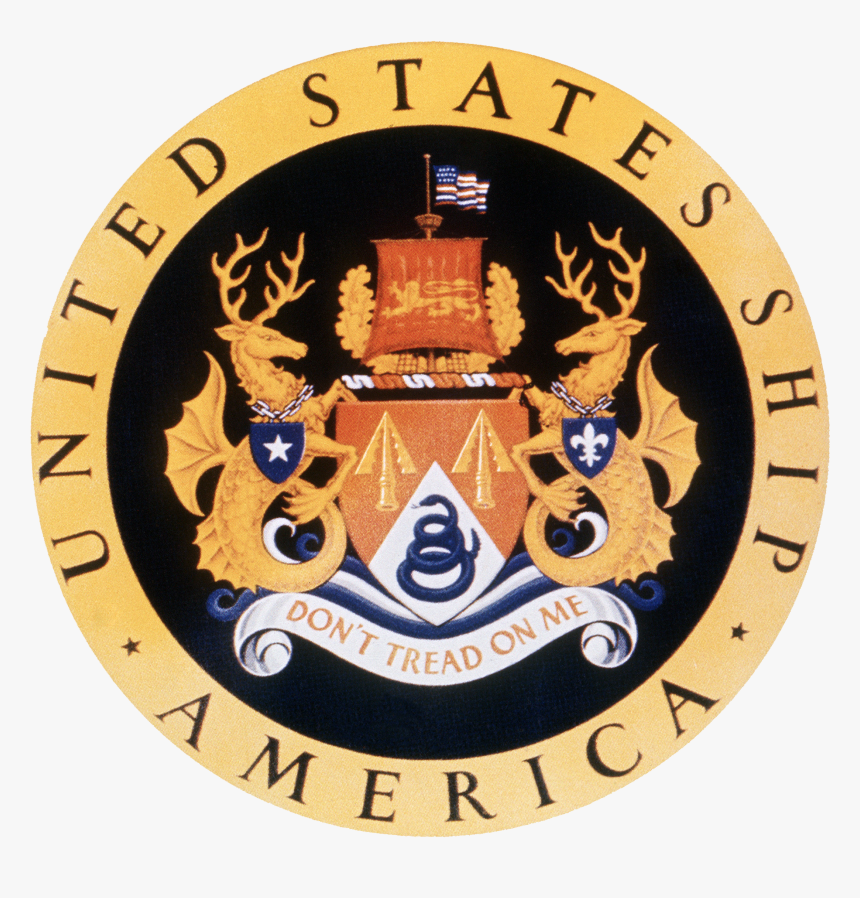 Uss America Insignia 1963 - Uss America Cv 66 Teepublic, HD Png Download