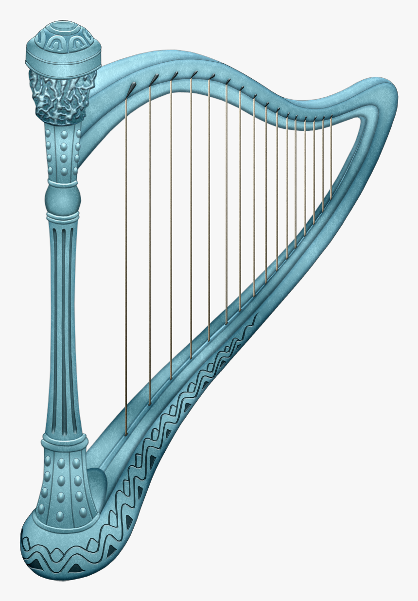 Blue Harp Png Clipart Picture - Blue Harp Clipart, Transparent Png