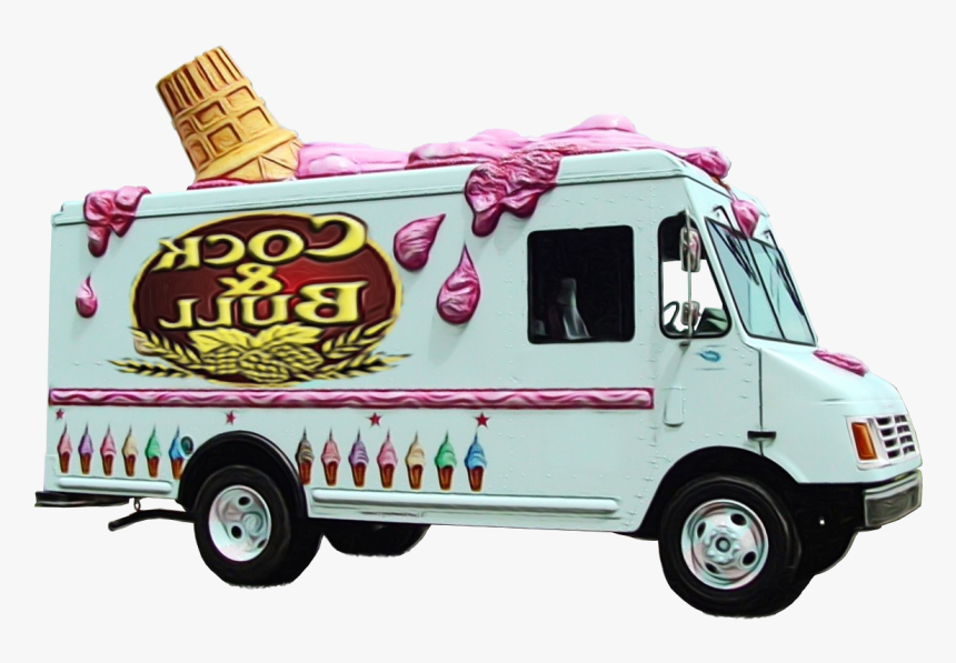 Car Food Truck Motor Vehicle - Compact Van, HD Png Download