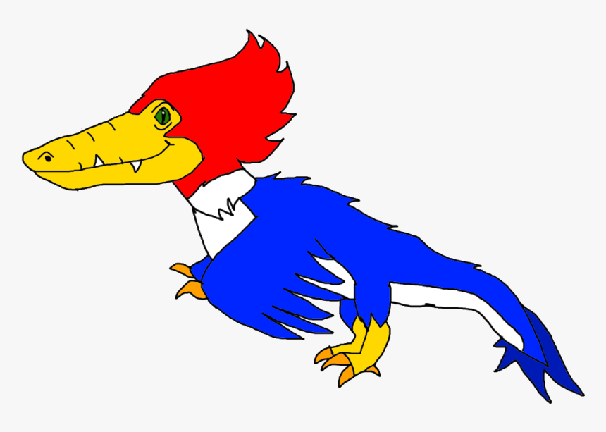 Transparent Woody Woodpecker Clipart - Cartoon, HD Png Download