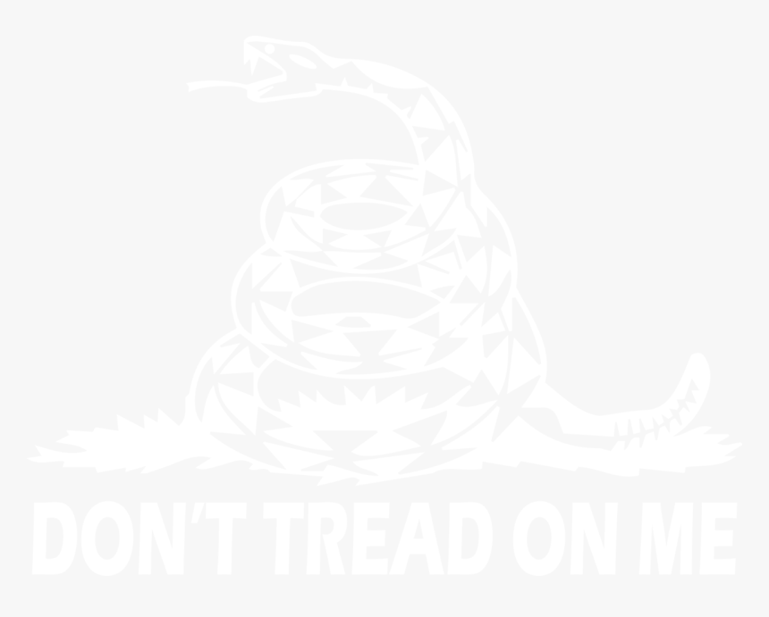 Don T Tread On Me Vinyl Decal - Johns Hopkins Logo White, HD Png Download