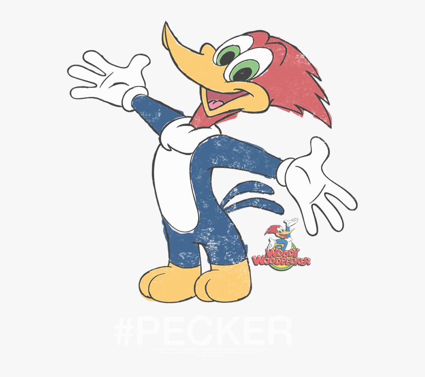 Click And Drag To Re-position The Image, If Desired - Woody Woodpecker, HD Png Download
