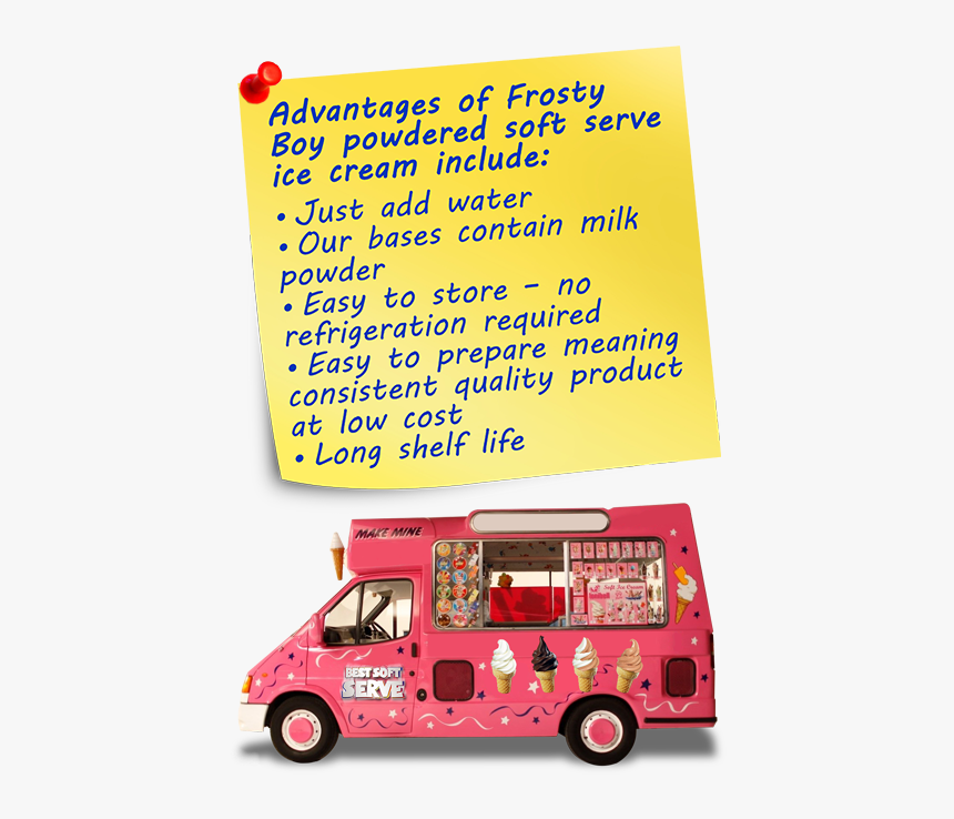 Ice Cream Truck Png, Transparent Png