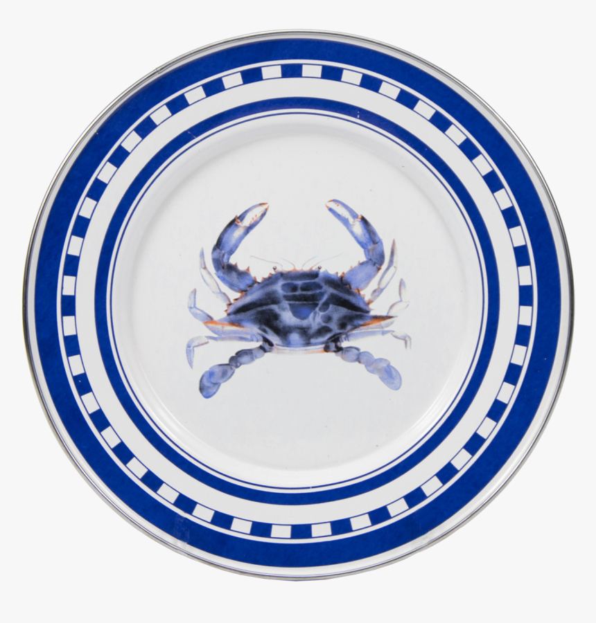 Blue Crab Pattern Sandwich Plate By Golden Rabbit - Inner Circle Of Advocates, HD Png Download
