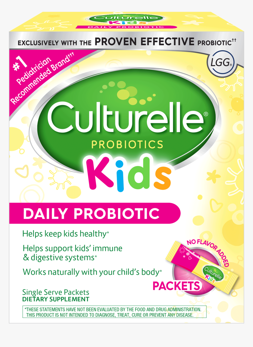 Culturelle® Probiotics Kids Daily Probiotic Packets, HD Png Download