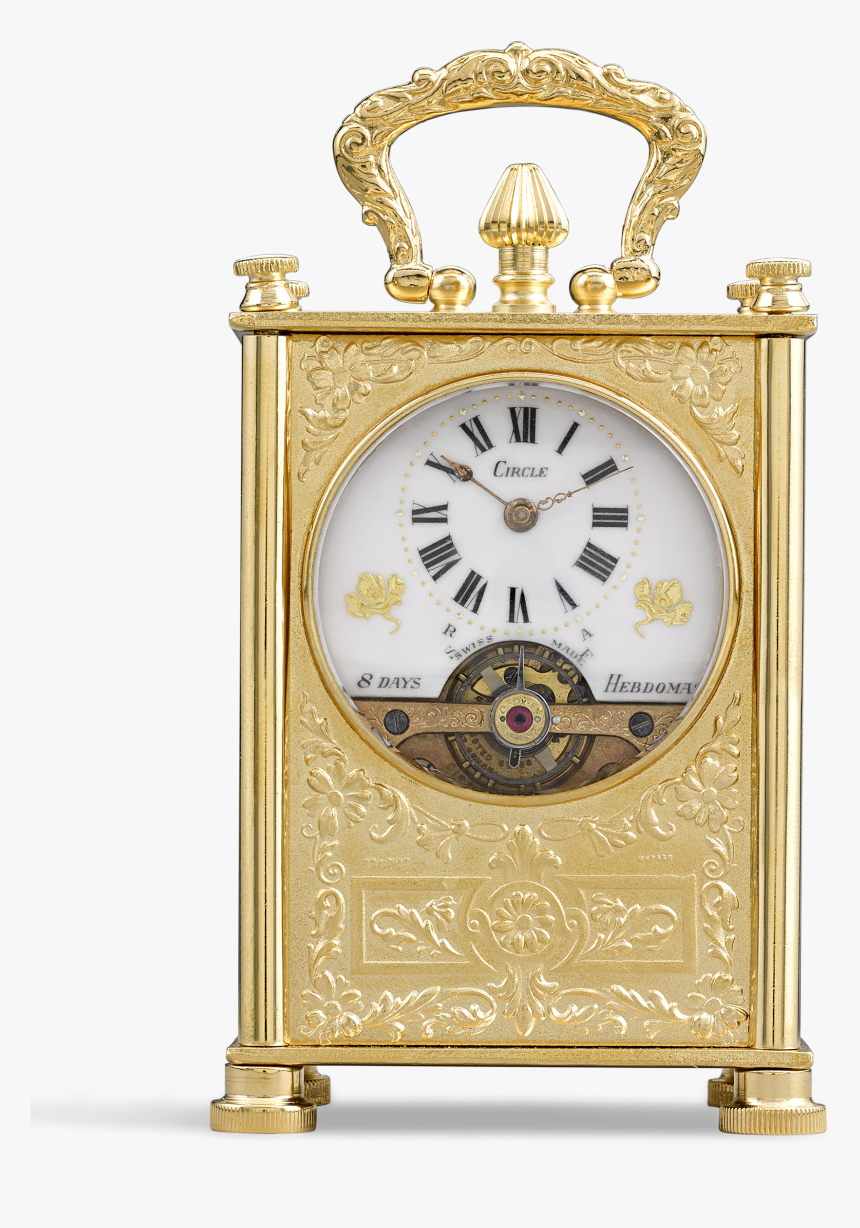 8-day Swiss Carriage Clock - Watch, HD Png Download