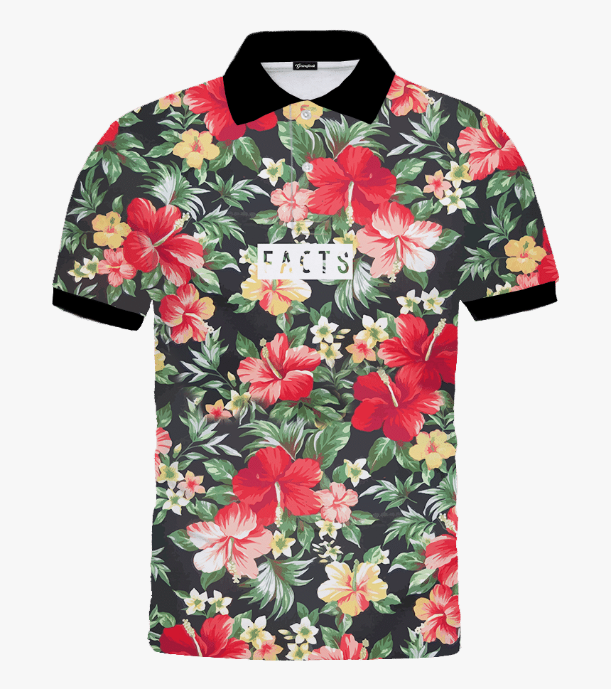 Floral Print T Shirt, HD Png Download