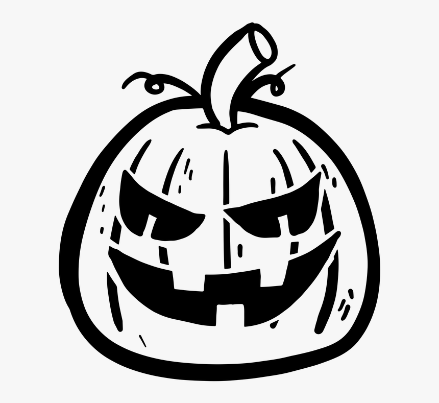Transparent Jack O Lantern Clip Art - Pumpkin, HD Png Download